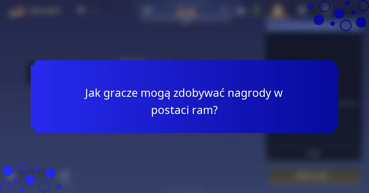 Jak gracze mogą zdobywać nagrody w postaci ram?